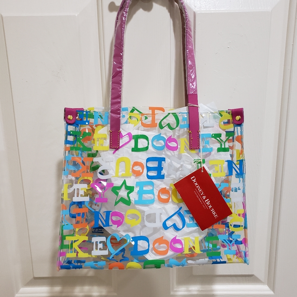 Dooney&Bourke Doodle Doodle Clear med Shopper